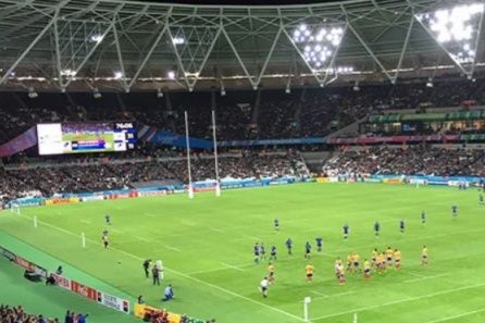 Éclairage du terrain de rugby