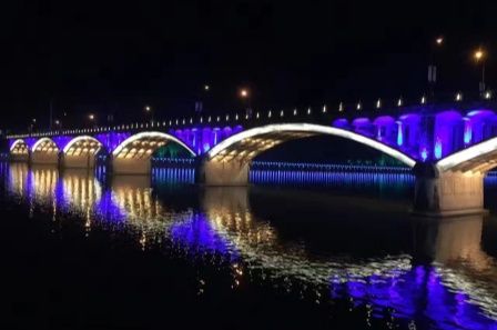 Luminaires à LED pour l'éclairage des ponts en Chine